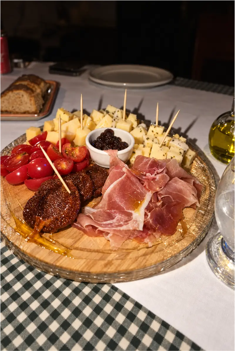 Leonezzi's cold cuts and antipasti board